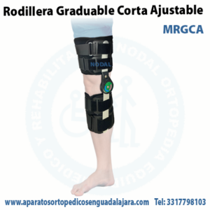 Rodillera Graduable Corta Ajustable mod MRGCA