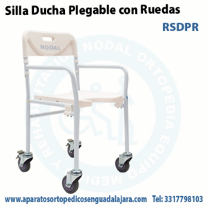 Silla Cómodo Plegable con Ruedas mod RSCPR